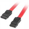 Lanberg Cable SATA III 6Gb/s Hembra/Hembra 50cm Rojo