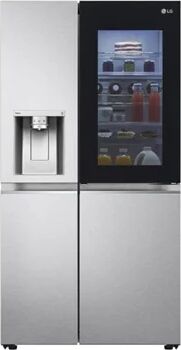 LG Frigorífico Americano GSXV91MBAE (No Frost - 179 cm - 635 L - Inox)