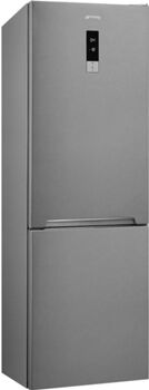 SMEG Frigorífico Combinado FC18EN4AX (No Frost - 186 cm - 331 L - Inox)