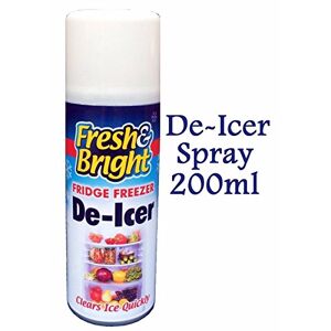 Wilsons Direct Fridge Freezer De Icer Spray Clear Ice Quickly Anti Bacterial Deicer 200ml Can