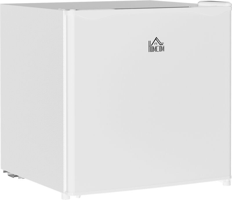 46L Counter Top Fridge with Chiller Box Mini Fridge for Bedrooms Cream - Cream - Homcom