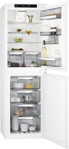 AEG SCE818E6NS 50/50  Integrated Fridge Freezer White