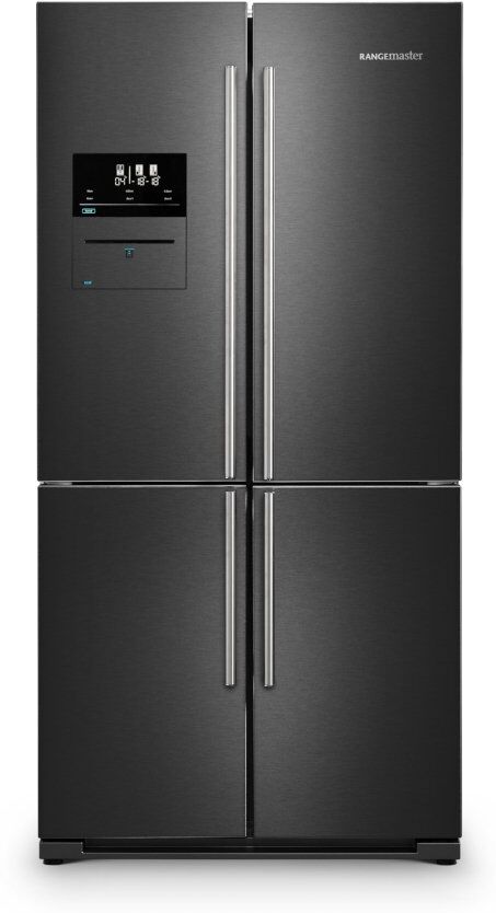 Rangemaster RSXS19DI/C Dark Inox American Fridge Freezer - Grey