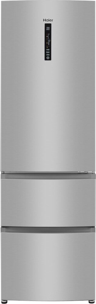 HAIER AFE635CHJ Frost Free Fridge Freezer - Silver