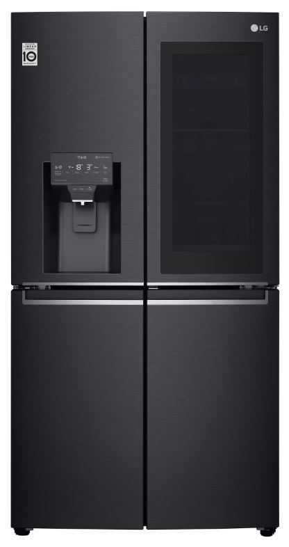 LG InstaView Door-in-Door GMX945MC9F American Fridge Freezer - Black