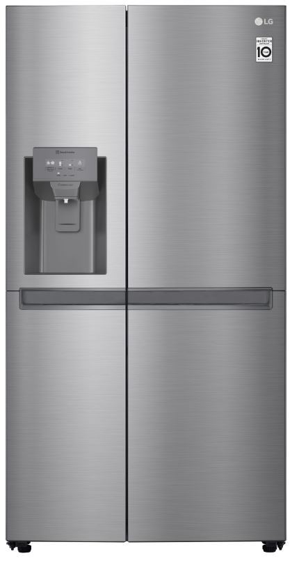 LG GSL480PZXV American Fridge Freezer - Stainless Steel