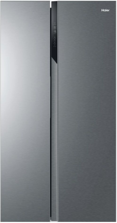 HAIER HSR3918ENPG American Fridge Freezer - Silver