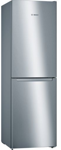 Bosch Serie 2 KGN34NLEAG Frost Free Fridge Freezer - Stainless Steel