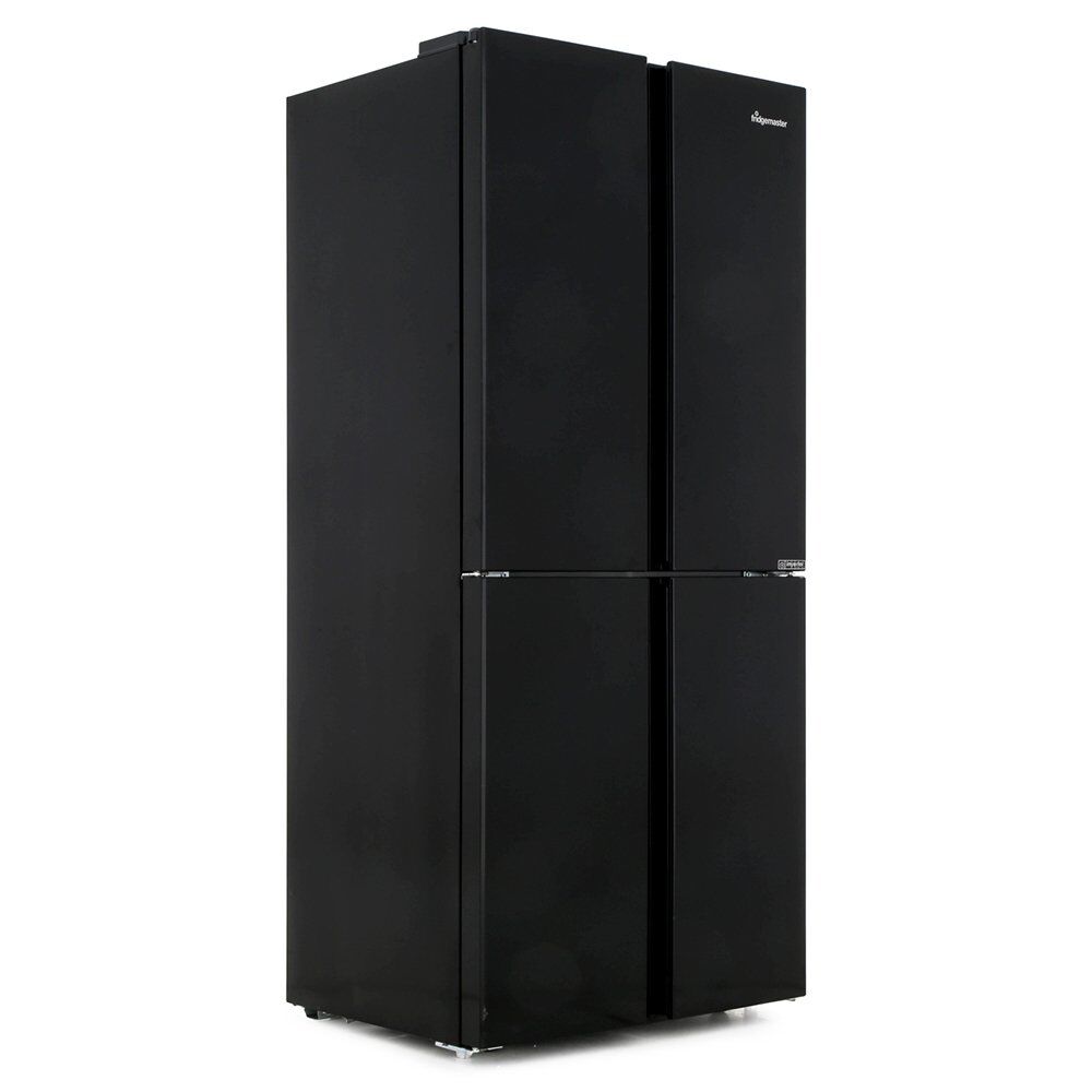 Fridgemaster MQ79394FFB American Fridge Freezer - Black