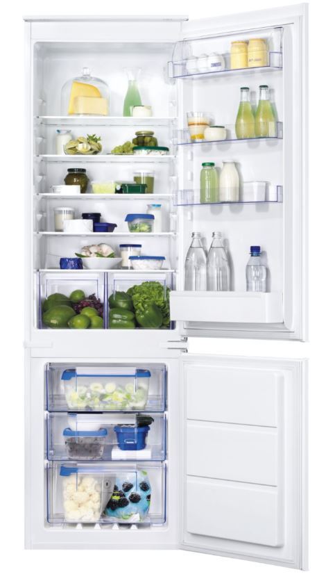 Zanussi ZBB28651SV Frost Free Integrated Fridge Freezer