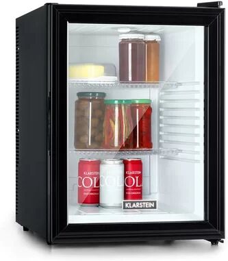 Klarstein Brooklyn 42 L Mini Fridge Klarstein Colour: Black/White  - Size: 74cm H X 54cm W X 54cm D