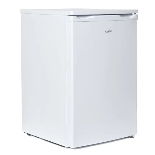 Statesman 113 L Undercounter Mini Fridge with 4 Star Ice Box Statesman Finish/Colour: White  - Size: