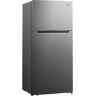 Impecca 17 Cu Ft Counter-Depth Refrigerator with Right-Hand Door Swing - Stainless Steel