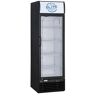 Elite Kitchen Supply 14.7 cu. ft. Commercial Display Cooler Refrigerator with Glass Door in Black