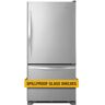 Whirlpool 22 cu. ft. Bottom Freezer Refrigerator in Stainless Steel with Spill Guard Glass Shelves