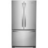 Whirlpool 25.2 cu. ft. French Door Refrigerator in Fingerprint Resistant Stainless Steel with Internal Water Dispenser