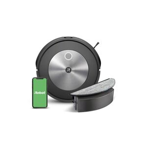 iRobot Nass-Trocken-Saugroboter »Roomba Combo j5« Schwarz, silberfarben Größe