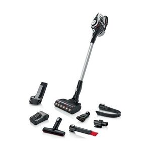 Bosch Serie 8 BSS82SIL1 Stabstaubsauger/Elektrischer Besen Akku Trocken Beutellos Schwarz, Silber 5 Ah