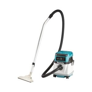 Makita DVC150LZ Aschesauger 15 l Blau, Weiß