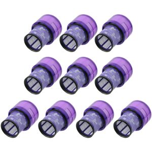 TRADE-SHOP 10x HEPA-Filter für Dyson V11 Cyclone Serie wie V11 Absolute, Animal, Fluffy, Total Clean, Pro, Absolute Extra Staubsauger / ersetzt 970013-02