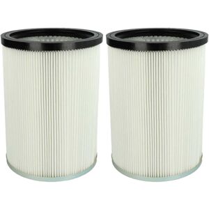 Vhbw - 2x Patronen-Filter kompatibel mit Staubsauger Kärcher nt 70/3 Tc eu, nt 90/2 Me Classic ar, nt 90/2 Me Classic br 127 v, nt 90/2 Me Classic br