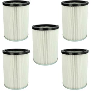 Vhbw - 5x Patronen-Filter kompatibel mit Staubsauger Kärcher nt 70/2 Me Classic Edition eu, nt 70/2 Me Tc, nt 70/2 Me Tc eu, nt 70/2 Professional eu