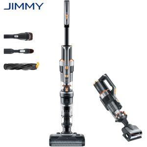 JIMMY HW10 Pro 3-in-1-Multifunktionssauger und -wascher Schnurloser Nass- und Trockensauger Bodenwascher; 25,2 V Lithium-Ionen-Akku; 350W; 60AW Saugleistung; 80 Minuten maximale Akkulaufzeit; HEPA Filter; OLCD-Display