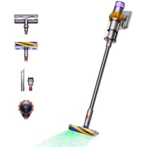 Dyson V15 Detect Absolute Gul/nikkel (2023) Støvsuger Pind/håndholdt