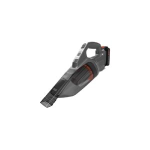 Black & Decker Dustbuster, Dry, Gulvtæppe, Hårdt gulv, Trappetrin, Poseløs, Sort, Grå, Orange, Batteri, 20 V