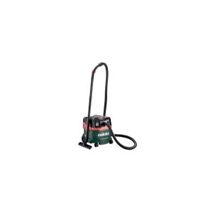 Metabo ASA 20 L PC, 1200 W, Beholder vakuum, Tør&våd, 20 L, 78 dB, Sort, Grøn, Rød