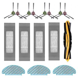 Rengøringsklud børstefiltertilbehør Reservedelesæt til Deebot N8 Pro N8 Pro+ støvsuger
