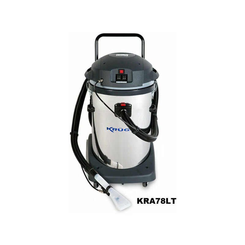 KRÜGER KRA78LT - LimpiaTapicerías profesional 2400W 78L