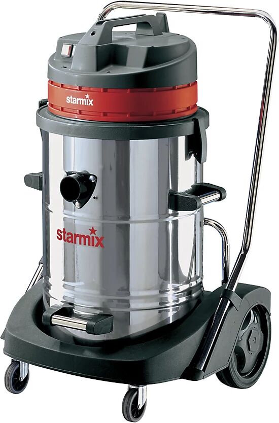 starmix Aspiradora industrial en húmedo y en seco, capacidad del recipiente 78 l, 3600 W