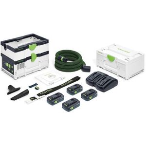 Festool Aspirateurs sans fil CLEANTEC CTLC SYS HPC 40 I Plus