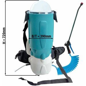 GGM Gastro - Pulverisateur de desinfection professionnel Blanc / Noir / Turquoise