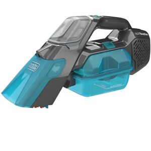 Black & Decker Aspirateur a main 2 en 1 Spillbuster - BLACK+DECKER BHSB315J-QW - 12V 1.5 Ah - Brosse manuelle - bleu - Publicité