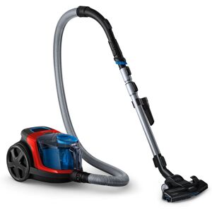 Philips - FC9330/09 Aspirateur traîneau sans sac PowerPro Compact - 900W - 76 dB - Filtre Anti-allergie -Rouge - Publicité