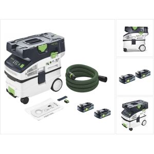 Ctlc midi Aspirateur sans fil 36V (2x 18 v) classe de poussière l + 2x Batteries 4,0 Ah - sans chargeur - Festool - Publicité