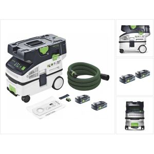 Ctlc mini i Aspirateur sans fil 36V (2x 18V) catégorie de poussière l + 2x Batteries 4,0 Ah - sans chargeur - Festool - Publicité