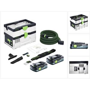 Ctmc sys Aspirateur sans fil mobile 36 v ( 2x 18 v ) classe de poussière m + 2x batterie 4,0 Ah - sans chargeur - Festool - Publicité