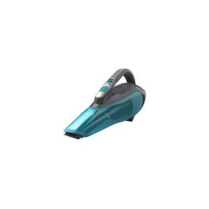 Black & Decker BLACK+DECKER DustBuster WDA320J - Aspirateur - Aspirateur à main - sans sac - sans fil - titane/aqua - Publicité