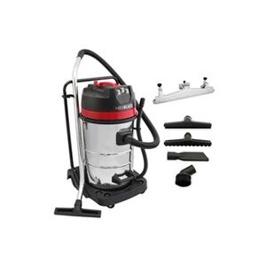 MAXBLAST 80L Industrial Vacuum with Floor Nozzle Attachment Silver - Publicité