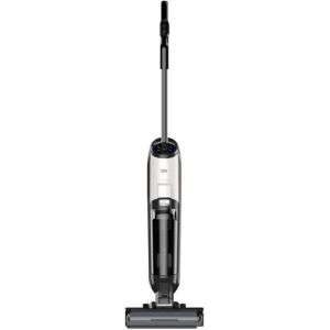 Aspirateur Balai BEKO VCW70340W - Laveur 3 en 1 - Option vapeur - 300 W - Vapeur 1400 W - 2 réservoirs - Ecran LED - Blanc et n - Publicité