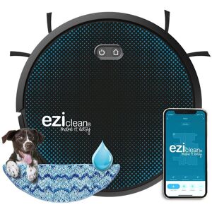 E.ZICOM Ezicom e.ziclean Aqua connect x550 - Aspirateur - robot - sans sac - noir - Publicité