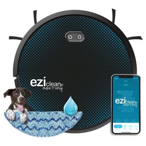 E.ZICOM Ezicom e.ziclean Aqua connect x550 - Aspirateur - robot - sans sac - noir - Publicité