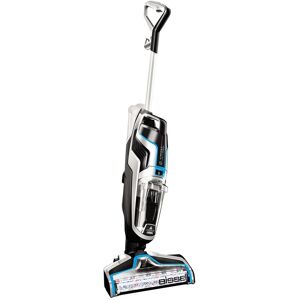 BISSELL CrossWave Pet Pro 2225N - Aspirateur - balai - sans sac - noir/argent/bleu bosanova - Publicité