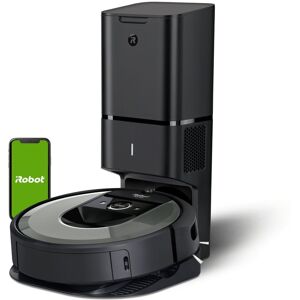 Aspirateur robot iRobot Roomba i7+ i7550 gris et noir - Publicité