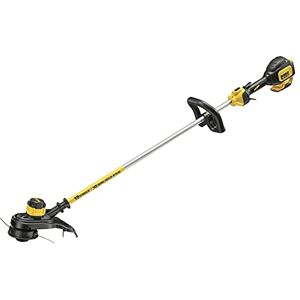 DeWalt Coupe-Bordures Brushless XR 18V 5Ah Li-Ion DCM561PB-QW Coupe Bordure sans Fil Largeur de Coupe de 33 cm 2 Vitesses et Vitesse Variable à la Cachette (0-4600/6000tr/min) 4,1kg - Publicité