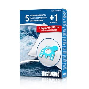 dustwave ® 5 Sac d'aspirateur pour Miele Turbo Star Serie très efficace avec fermeture hygiénique & Microfiltre Made in Germany - Publicité