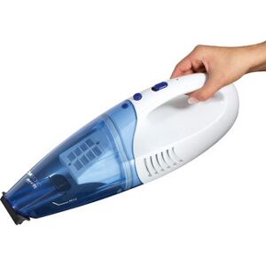 Clatronic Aspirateur à main sans fil AKS 828, blanc/bleu